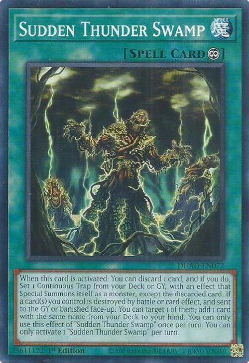 Sudden Thunder Swamp [DUAD-EN072] Common | Galaxy Games LLC