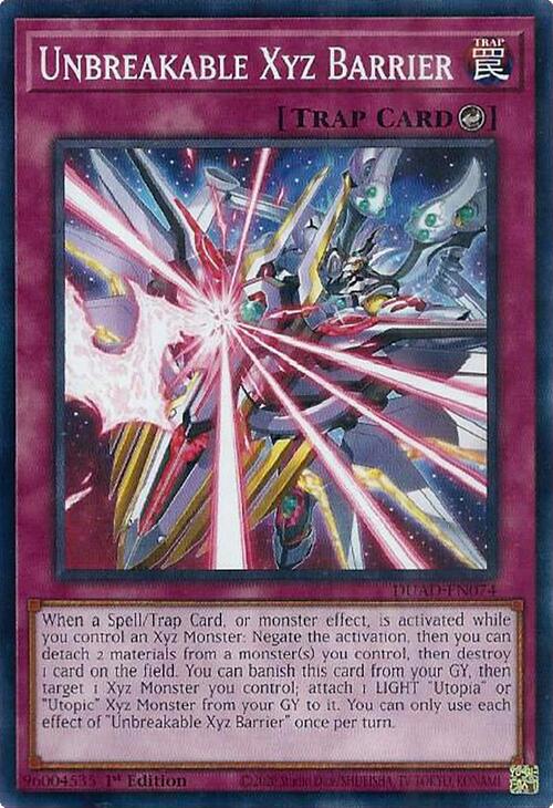 Unbreakable Xyz Barrier [DUAD-EN074] Common | Galaxy Games LLC
