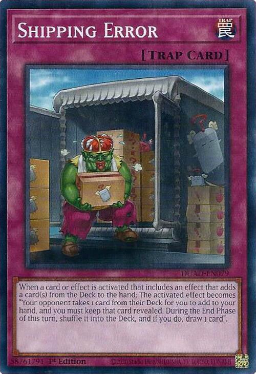 Shipping Error [DUAD-EN079] Common | Galaxy Games LLC