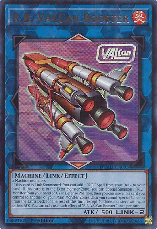 R.B. VALCan Booster [DUAD-EN093] Ultra Rare | Galaxy Games LLC