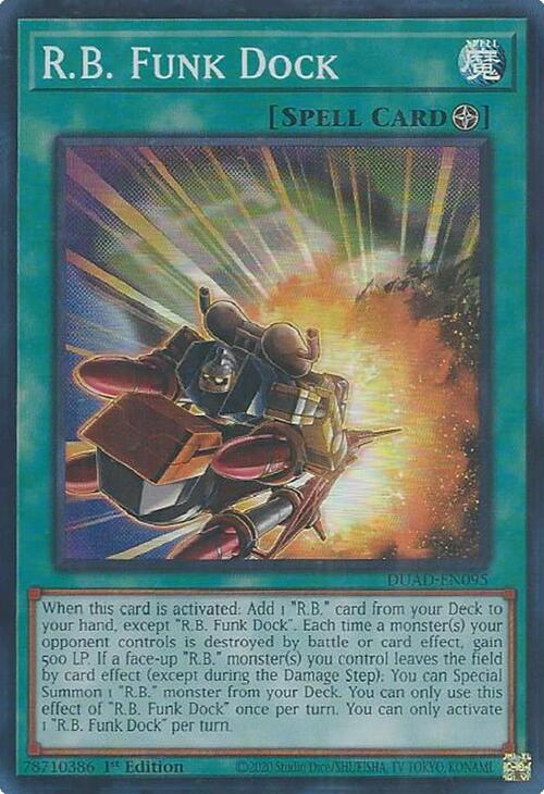 R.B. Funk Dock [DUAD-EN095] Super Rare | Galaxy Games LLC