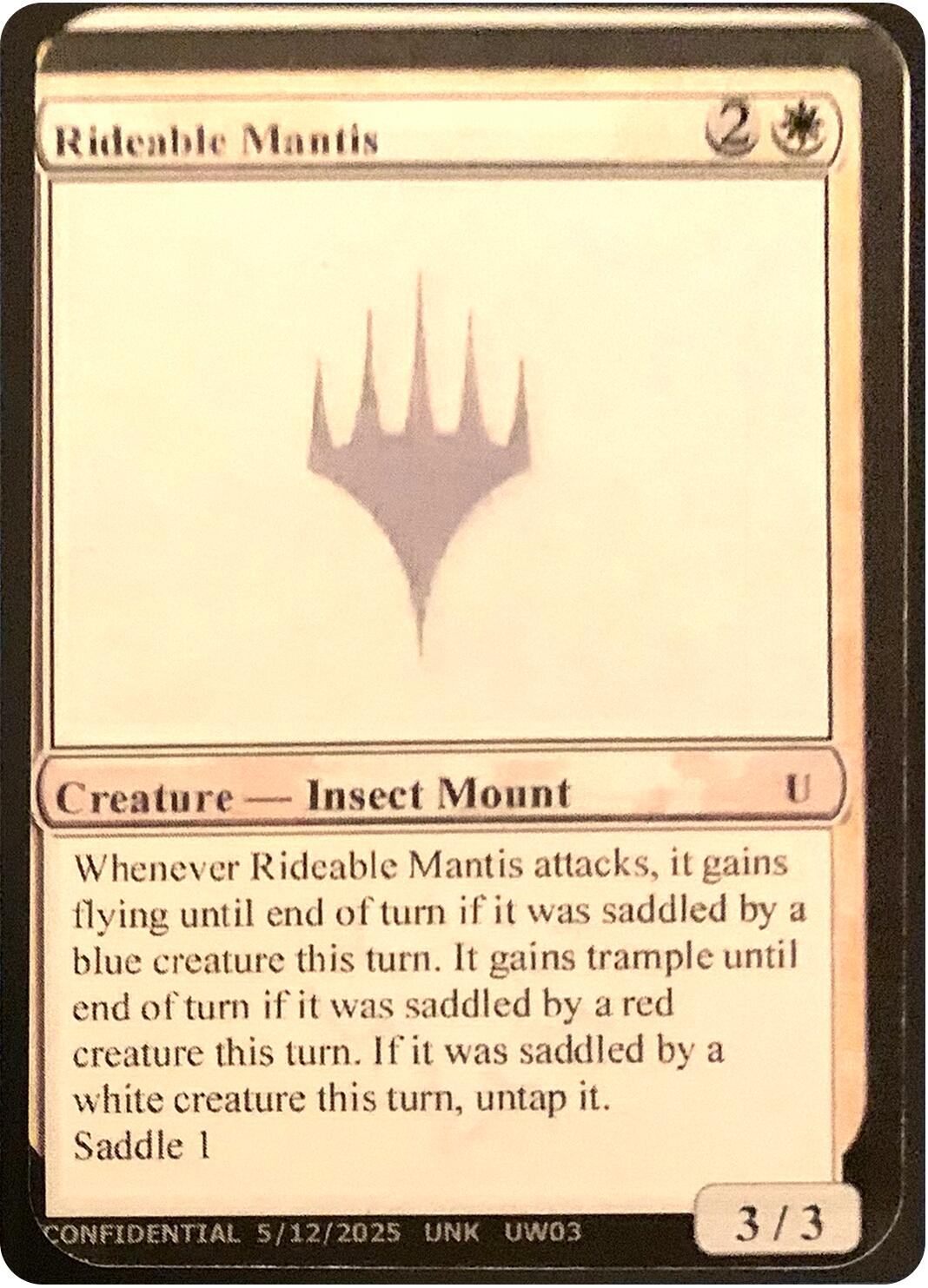 Rideable Mantis [Unknown Event] | Galaxy Games LLC