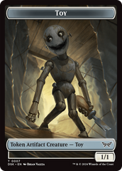 Toy // Manifest Double-Sided Token [Duskmourn: House of Horror Tokens] | Galaxy Games LLC