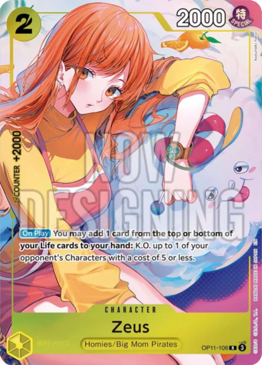 Zeus (Official Playmat - Bandai Card Games Fest 24-25 Edition) [One Piece Promotion Cards] | Galaxy Games LLC