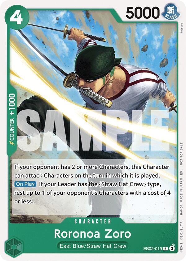 Roronoa Zoro (Tournament Pack 2025 Vol. 3) [One Piece Promotion Cards] | Galaxy Games LLC