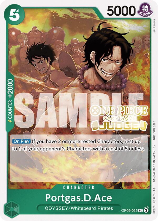Portgas.D.Ace (Judge Pack Vol. 6) [One Piece Promotion Cards] | Galaxy Games LLC