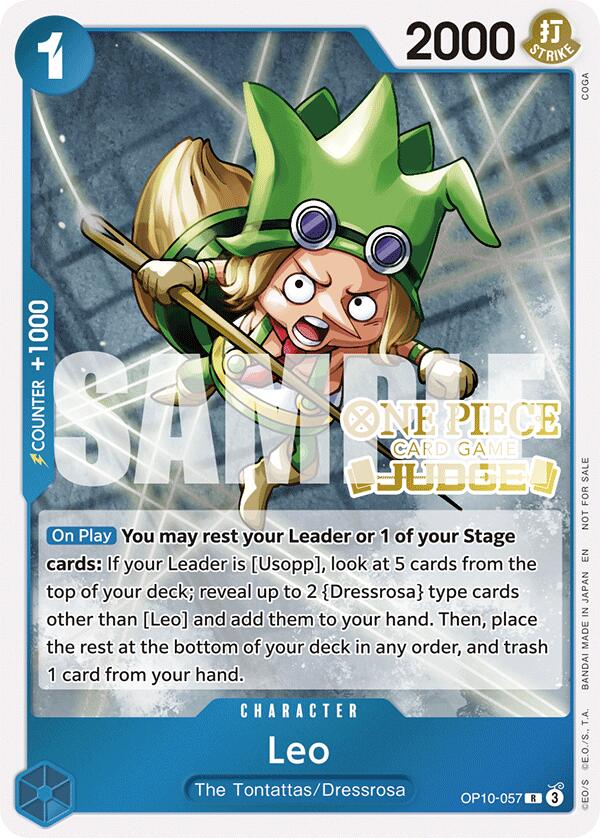 Leo (Judge Pack Vol. 6) [One Piece Promotion Cards] | Galaxy Games LLC