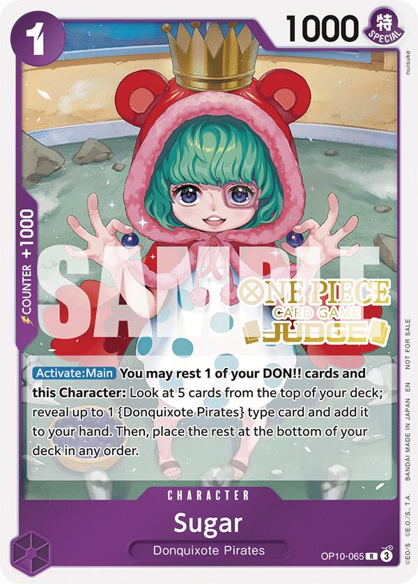 Sugar (Judge Pack Vol. 6) [One Piece Promotion Cards] | Galaxy Games LLC
