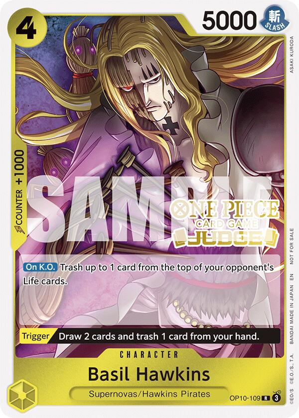Basil Hawkins (Judge Pack Vol. 6) [One Piece Promotion Cards] | Galaxy Games LLC