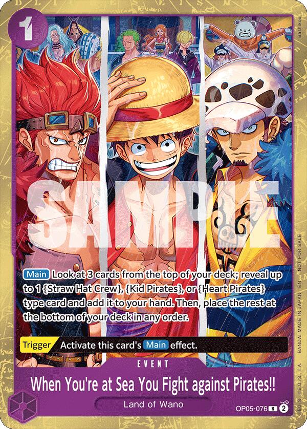When You're at Sea You Fight against Pirates!! (2025 Pirates League Store Qualifier) [Winner] [One Piece Promotion Cards] | Galaxy Games LLC