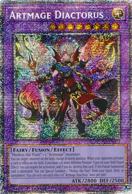 Artmage Diactorus (Starlight Rare) [DUAD-EN032] Starlight Rare | Galaxy Games LLC