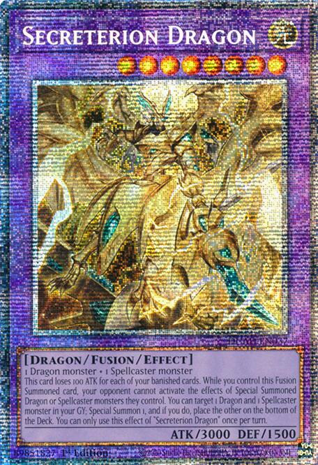 Secreterion Dragon (Starlight Rare) [DUAD-EN037] Starlight Rare | Galaxy Games LLC