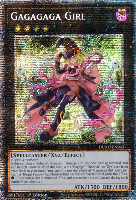 Gagagaga Girl (Starlight Rare) [DUAD-EN043] Starlight Rare | Galaxy Games LLC