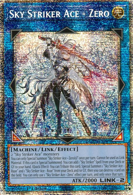 Sky Striker Ace = Zero (Starlight Rare) [DUAD-EN049] Starlight Rare | Galaxy Games LLC