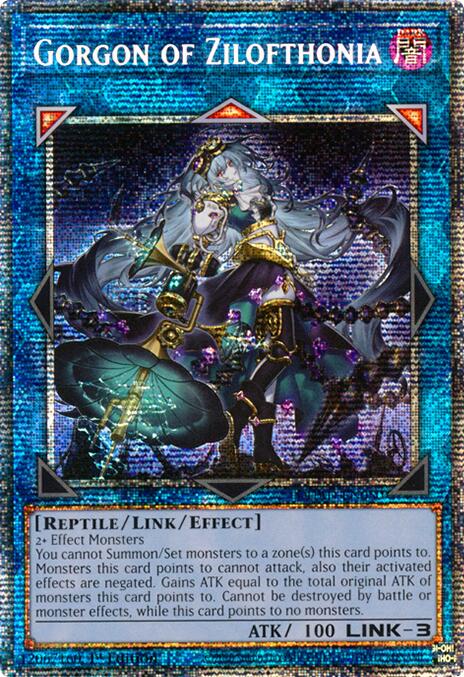 Gorgon of Zilofthonia (Starlight Rare) [DUAD-EN050] Starlight Rare | Galaxy Games LLC