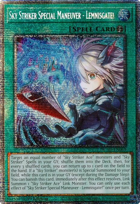 Sky Striker Special Maneuver - Lemnisgate! (Starlight Rare) [DUAD-EN069] Starlight Rare | Galaxy Games LLC