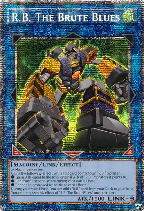 R.B. The Brute Blues (Starlight Rare) [DUAD-EN094] Starlight Rare | Galaxy Games LLC
