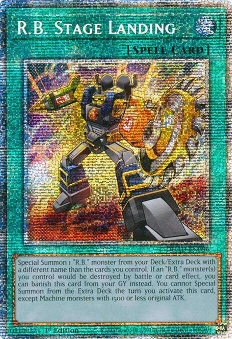 R.B. Stage Landing (Starlight Rare) [DUAD-EN096] Starlight Rare | Galaxy Games LLC