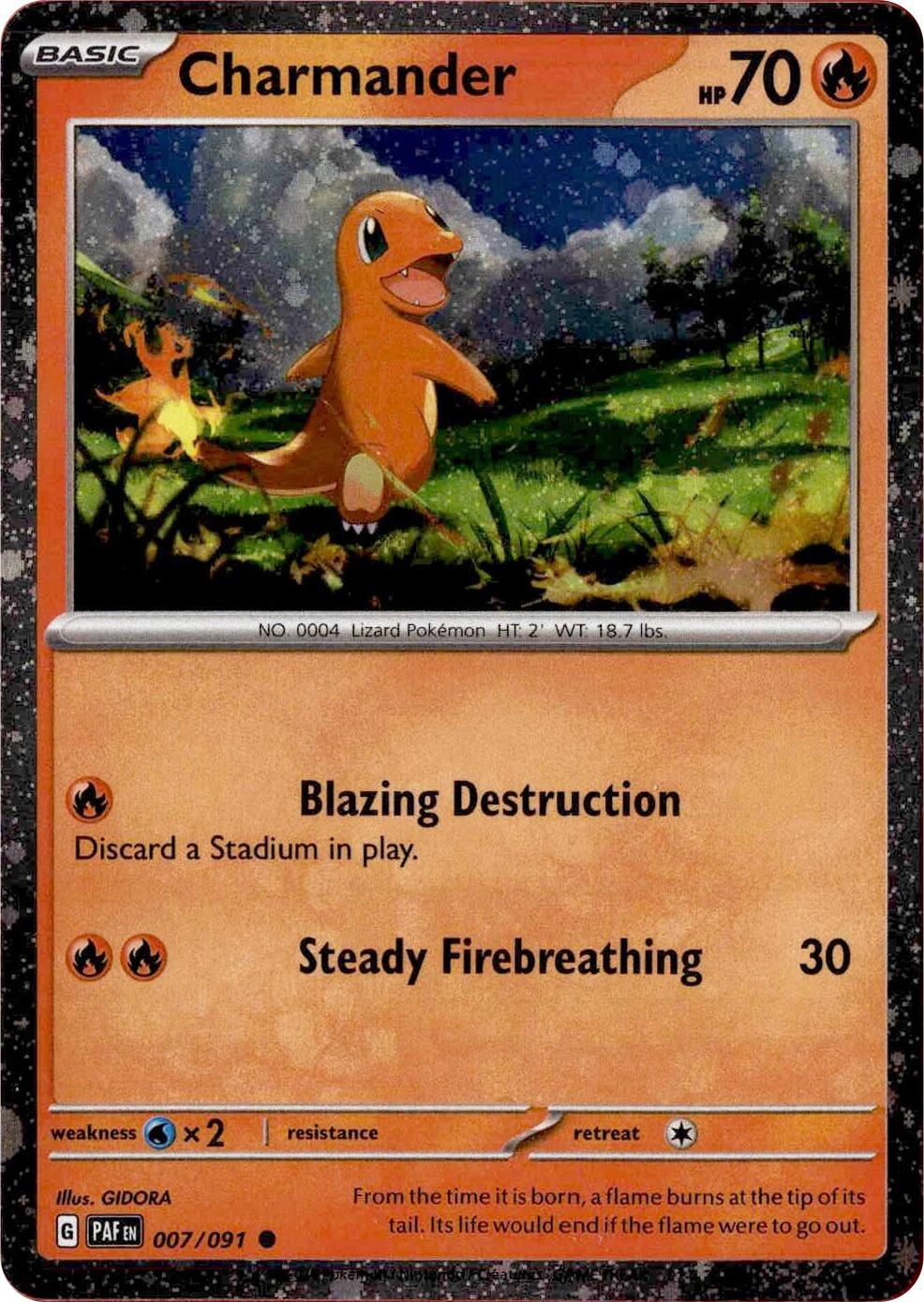 Charmander (007/091) (Cosmos Holo) [Miscellaneous Cards] | Galaxy Games LLC