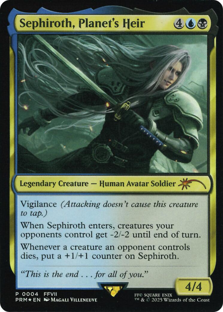 Sephiroth, Planet's Heir (Costco Bundle) [FINAL FANTASY Promos] | Galaxy Games LLC