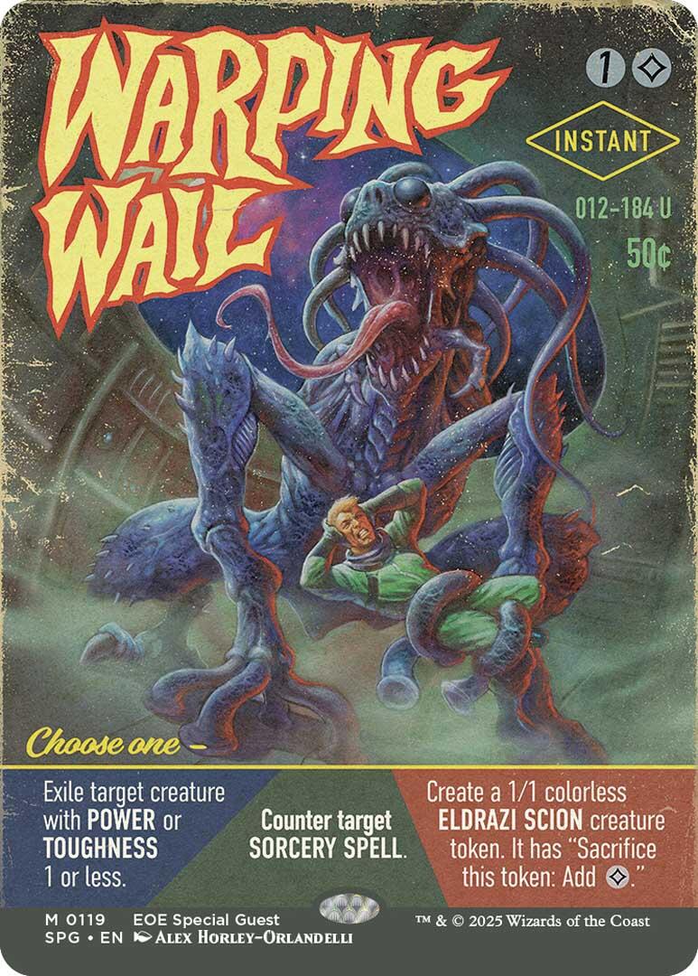 Warping Wail (Borderless) [Edge of Eternities Special Guests] | Galaxy Games LLC