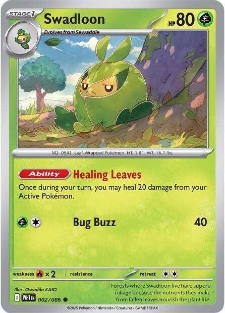 Swadloon (002/086) [Scarlet & Violet: White Flare] | Galaxy Games LLC