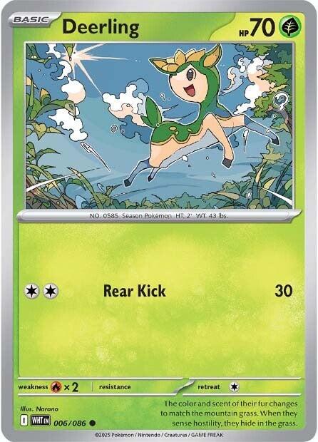 Deerling (006/086) [Scarlet & Violet: White Flare] | Galaxy Games LLC