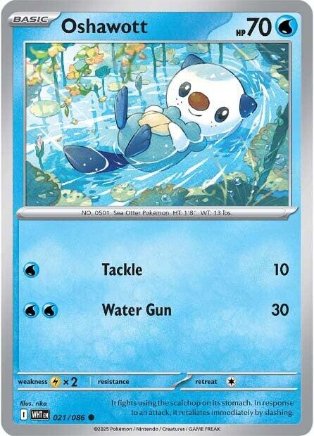 Oshawott (021/086) [Scarlet & Violet: White Flare] | Galaxy Games LLC