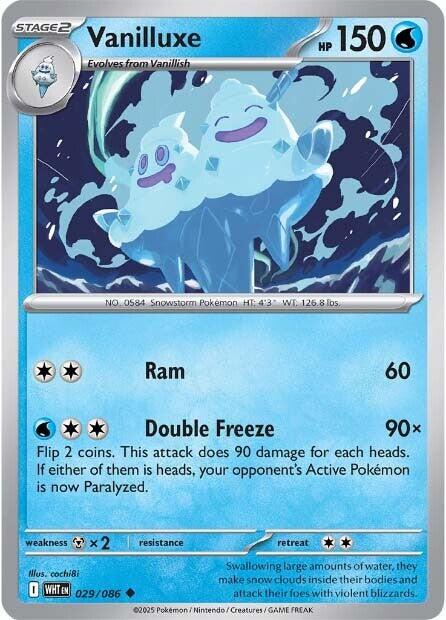 Vanilluxe (029/086) [Scarlet & Violet: White Flare] | Galaxy Games LLC