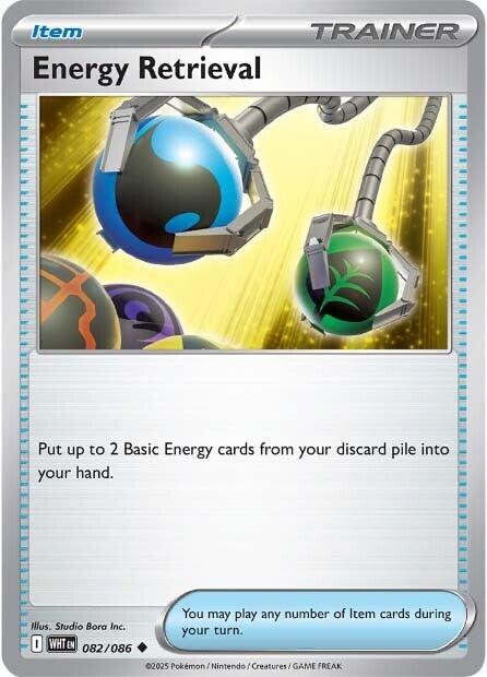 Energy Retrieval (082/086) [Scarlet & Violet: White Flare] | Galaxy Games LLC