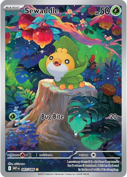 Sewaddle (087/086) [Scarlet & Violet: White Flare] | Galaxy Games LLC