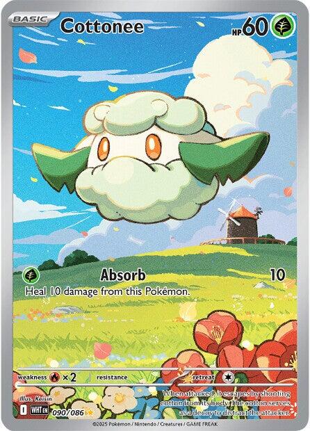 Cottonee (090/086) [Scarlet & Violet: White Flare] | Galaxy Games LLC