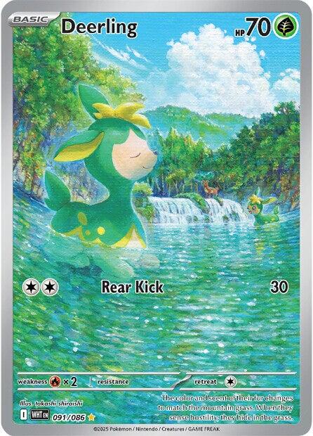 Deerling (091/086) [Scarlet & Violet: White Flare] | Galaxy Games LLC