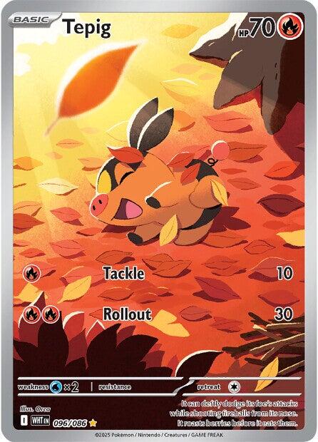 Tepig (096/086) [Scarlet & Violet: White Flare] | Galaxy Games LLC