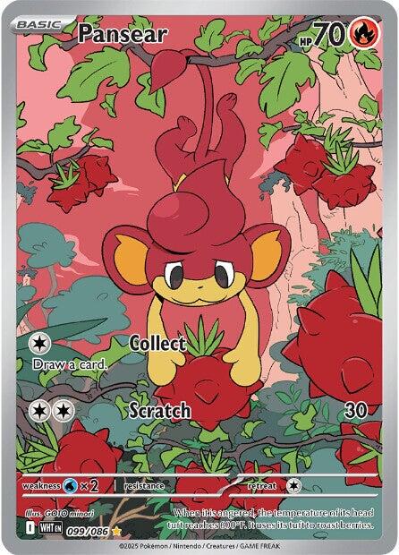 Pansear (099/086) [Scarlet & Violet: White Flare] | Galaxy Games LLC