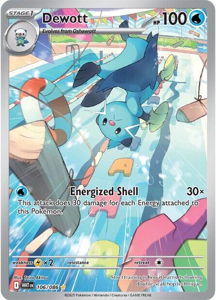 Dewott (106/086) [Scarlet & Violet: White Flare] | Galaxy Games LLC