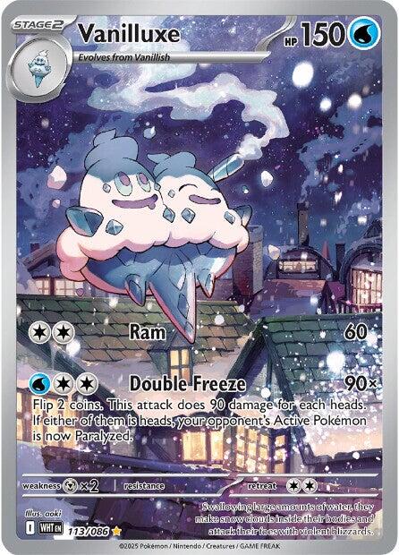 Vanilluxe (113/086) [Scarlet & Violet: White Flare] | Galaxy Games LLC