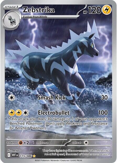 Zebstrika (115/086) [Scarlet & Violet: White Flare] | Galaxy Games LLC