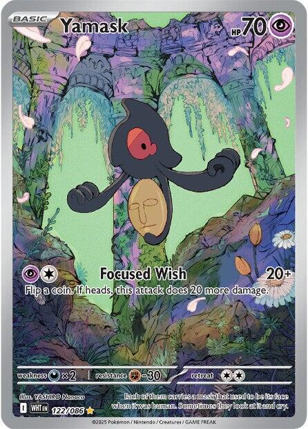 Yamask (122/086) [Scarlet & Violet: White Flare] | Galaxy Games LLC