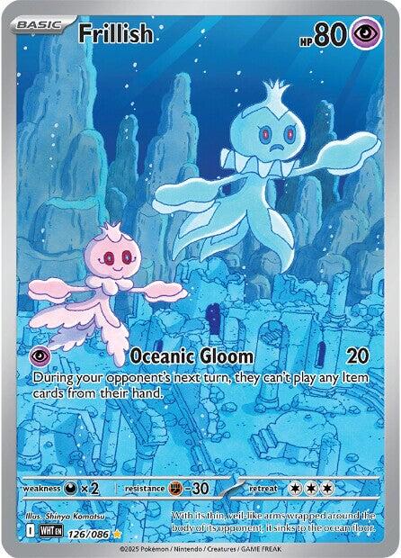 Frillish (126/086) [Scarlet & Violet: White Flare] | Galaxy Games LLC