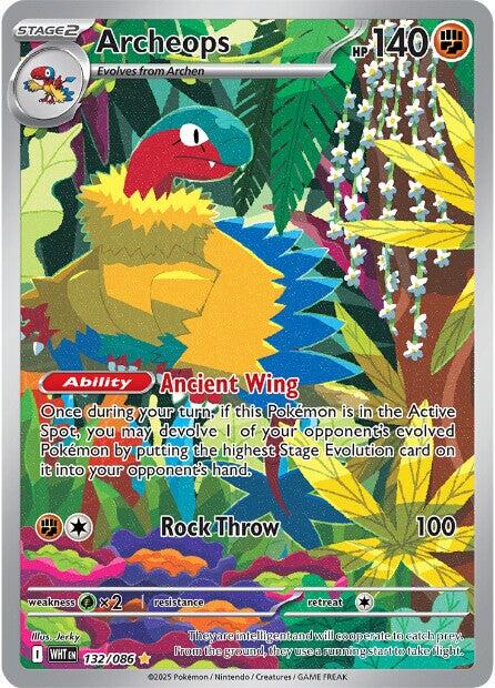 Archeops (132/086) [Scarlet & Violet: White Flare] | Galaxy Games LLC