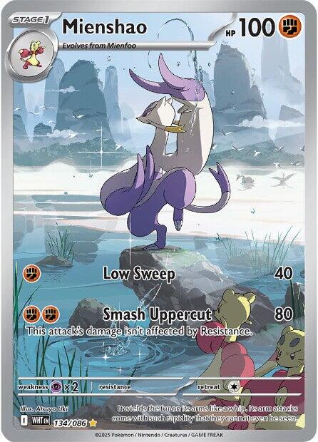 Mienshao (134/086) [Scarlet & Violet: White Flare] | Galaxy Games LLC