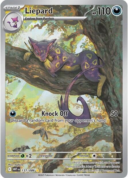 Liepard (137/086) [Scarlet & Violet: White Flare] | Galaxy Games LLC