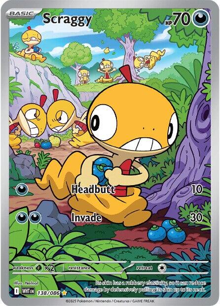 Scraggy (138/086) [Scarlet & Violet: White Flare] | Galaxy Games LLC