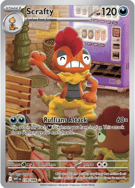 Scrafty (139/086) [Scarlet & Violet: White Flare] | Galaxy Games LLC