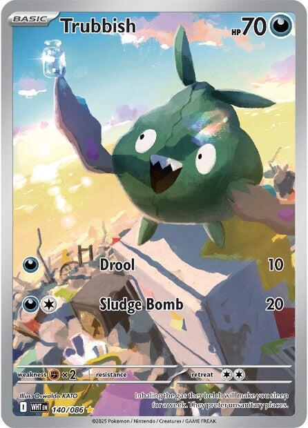 Trubbish (140/086) [Scarlet & Violet: White Flare] | Galaxy Games LLC