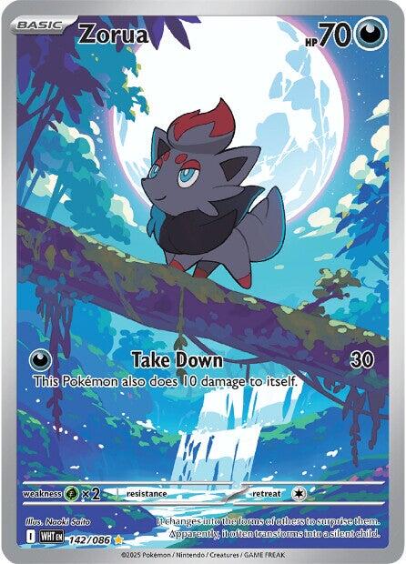 Zorua (142/086) [Scarlet & Violet: White Flare] | Galaxy Games LLC