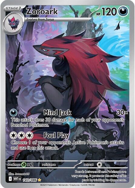 Zoroark (143/086) [Scarlet & Violet: White Flare] | Galaxy Games LLC