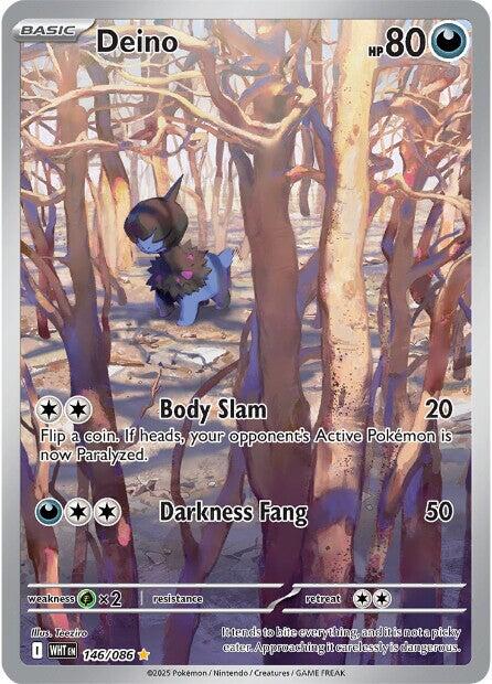 Deino (146/086) [Scarlet & Violet: White Flare] | Galaxy Games LLC