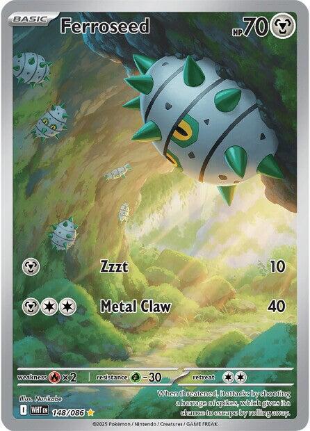 Ferroseed (148/086) [Scarlet & Violet: White Flare] | Galaxy Games LLC